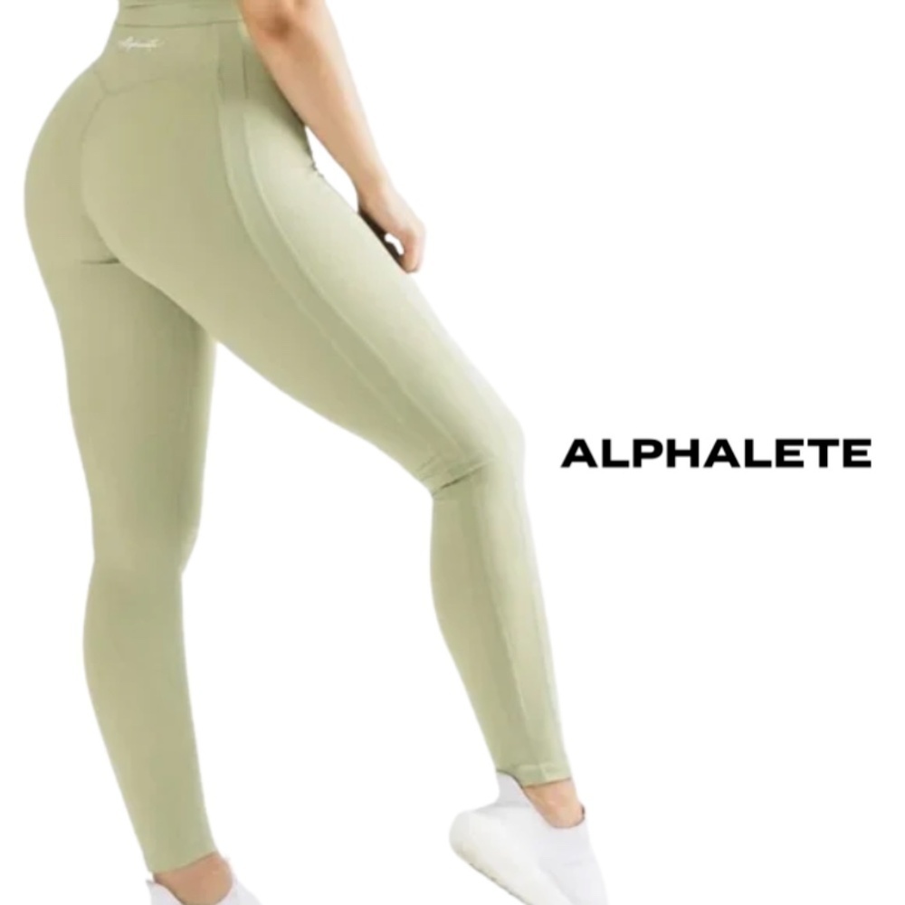 Alphalete Pulse Kinetic Legging Matcha - 2XL